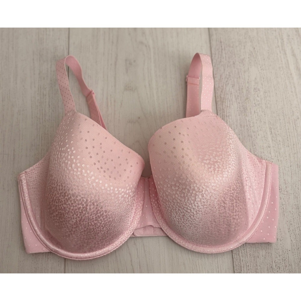 NWOT Wacoal Back Appeal Full Coverage T-Shirt Bra Sz 34G Soft Pink